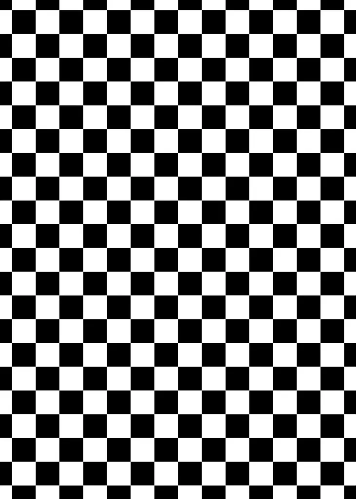 Black Checkerboard (60x90cm)